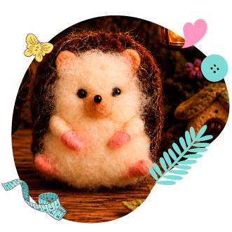 Taller Erizo “Needle Felting”